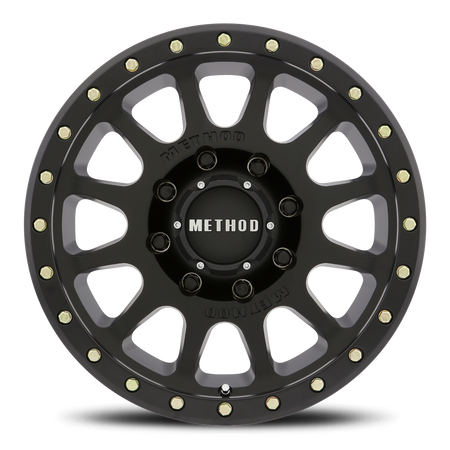 Aluminum Wheels 17x8.5 NV HD MR305 Bolt Pattern 8 On 165.1 Offset 0 Lip Size 1.26 Matte Black MB Method