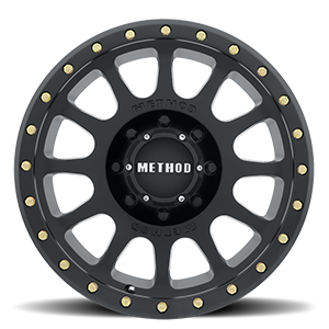 Aluminum Wheels 17x8.5 NV MR305 Bolt Pattern 8 On 170 Offset 0 Lip Size 1.3 Matte Black MB Method