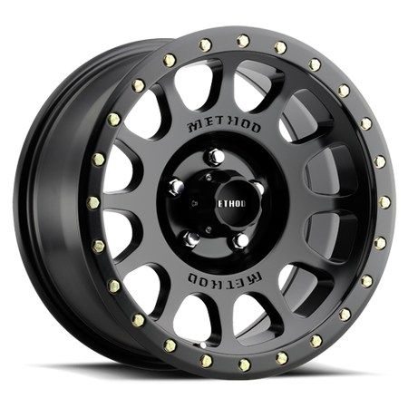 Aluminum Wheels 18x9 NV MR305 Bolt Pattern 5 On 150 Offset 0 Lip Size 1.34 Matte Black MB Method