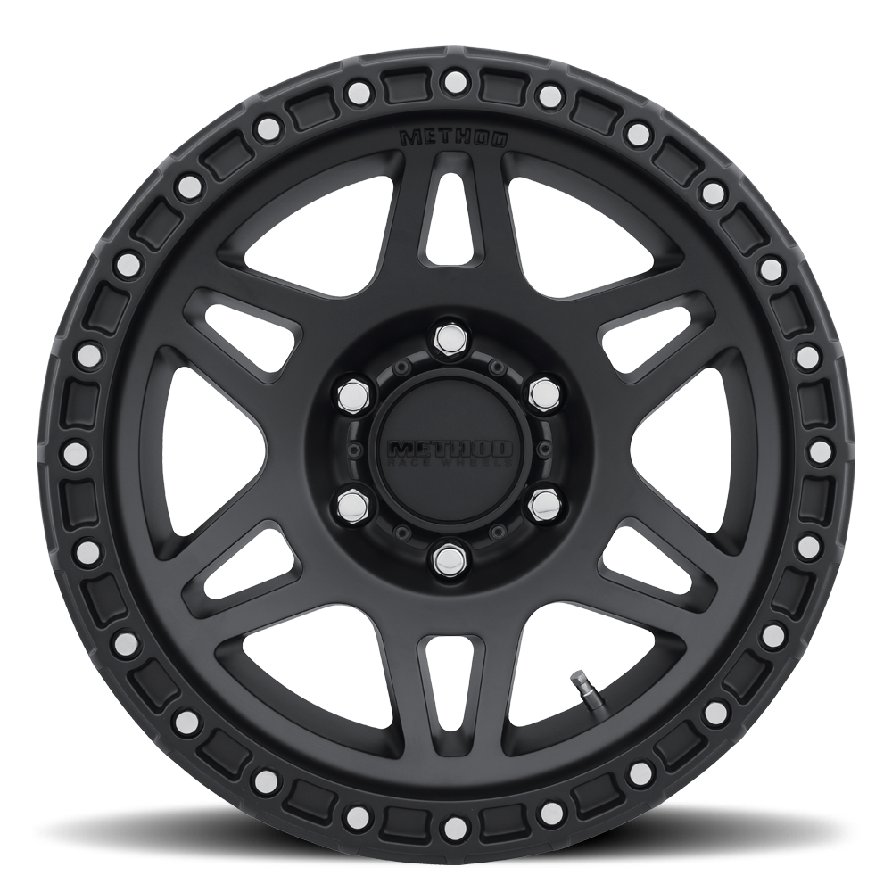 Aluminum Wheels 17x8.5 MR312 Bolt Pattern 6 On 135 Offset 0 Lip Size 0.98 Matte Black MB Method