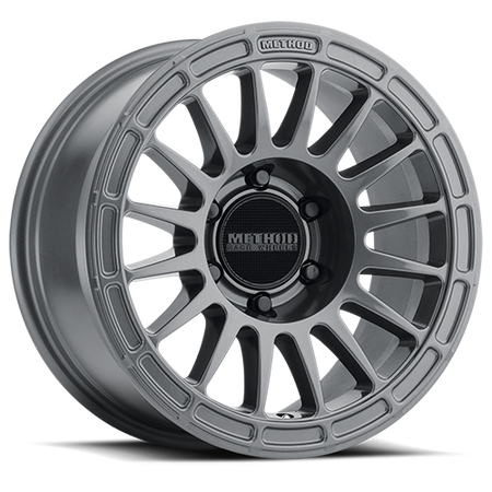 Aluminum Wheels 17x7.5 MR314 Bolt Pattern 6 On 139.7 Offset 25 Lip Size 0 Gloss Titanium GY Method