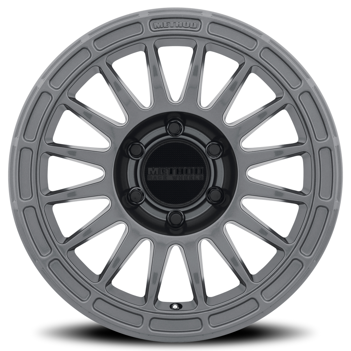 Aluminum Wheels 17x7.5 MR314 Bolt Pattern 6 On 139.7 Offset 25 Lip Size 0 Gloss Titanium GY Method