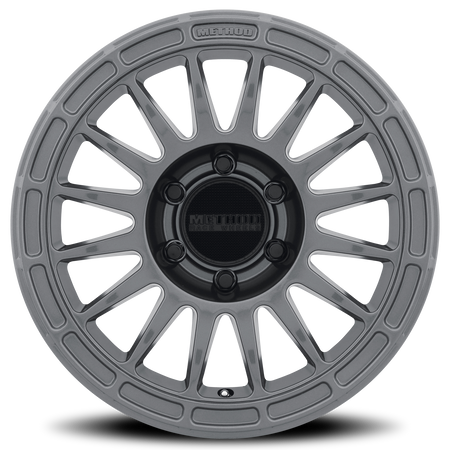 Aluminum Wheels 17x7.5 MR314 Bolt Pattern 6 On 139.7 Offset 25 Lip Size 0 Gloss Titanium GY Method