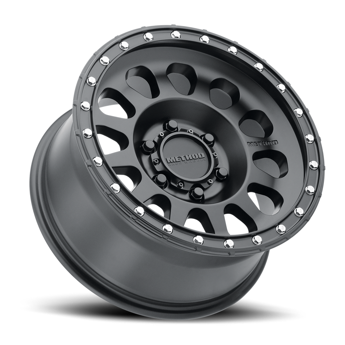 Aluminum Wheels 17x8.5 MR315 Bolt Pattern 6 On 139.7 Offset 0 Lip Size 1.65 Matte Black MB Method