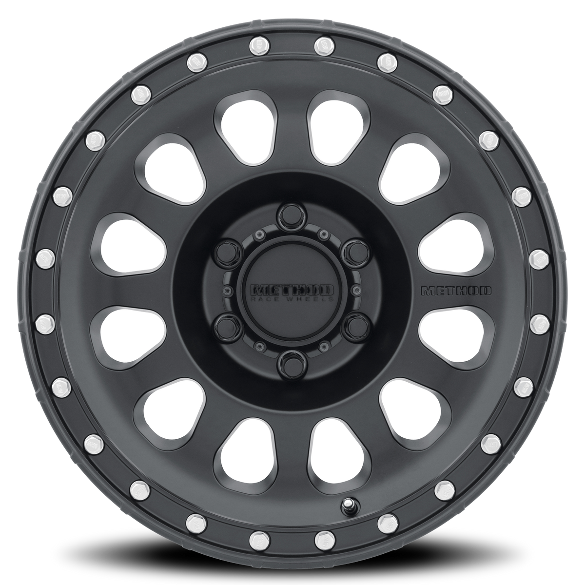 Aluminum Wheels 17x8.5 MR315 Bolt Pattern 6 On 139.7 Offset 0 Lip Size 1.65 Matte Black MB Method