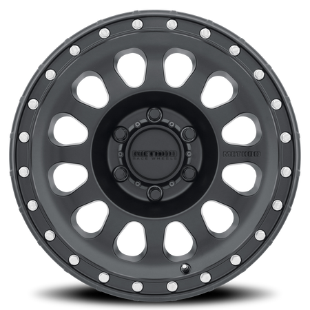 Aluminum Wheels 17x8.5 MR315 Bolt Pattern 6 On 139.7 Offset 0 Lip Size 1.65 Matte Black MB Method