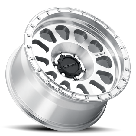 Aluminum Wheels 18x9 MR315 Bolt Pattern 6 On 139.7 Offset 18 Lip Size 1.65 Machined SL Clear Coat Method