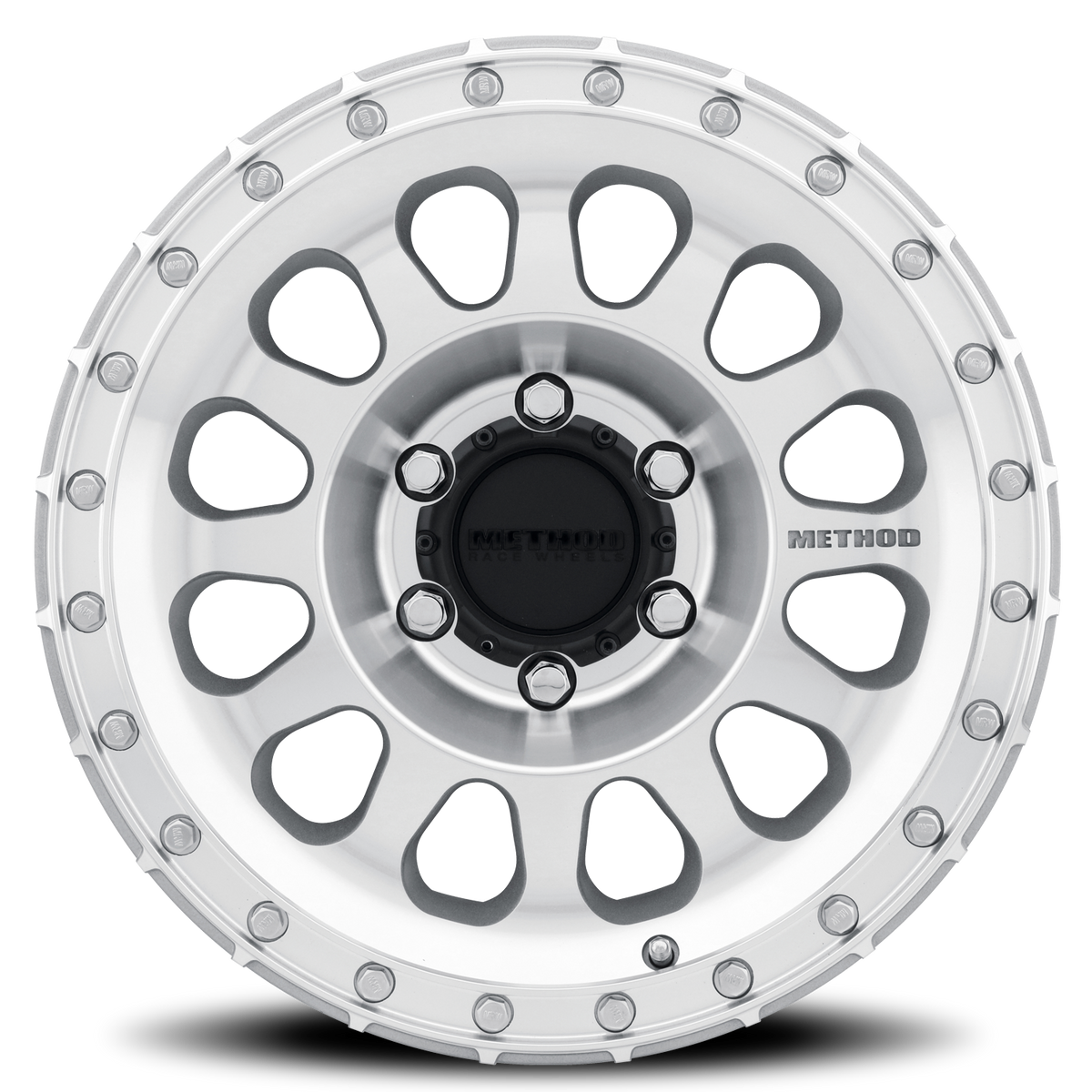 Aluminum Wheels 18x9 MR315 Bolt Pattern 6 On 139.7 Offset 18 Lip Size 1.65 Machined SL Clear Coat Method