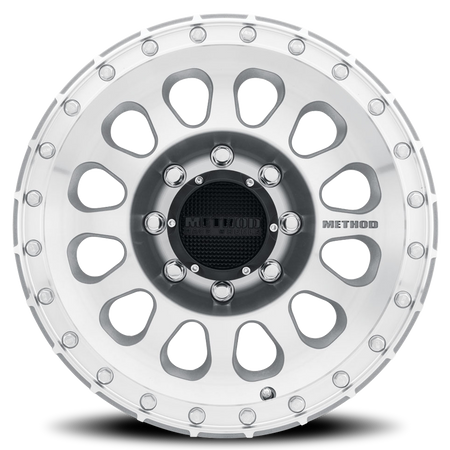Aluminum Wheels 18x9 MR315 Bolt Pattern 8 On 180 Offset 18 Lip Size 1.65 Machined SL Clear Coat Method