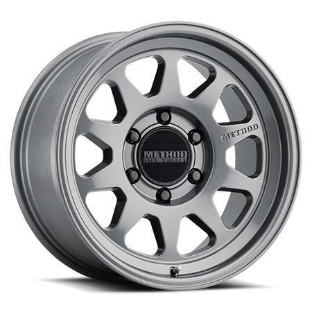 Aluminum Wheels 17x8 MR316 Bolt Pattern 6 On 139.7 Offset 25 Lip Size 1.5 Gloss Titanium TT Method