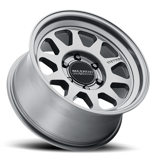 Aluminum Wheels 17x8 MR316 Bolt Pattern 6 On 139.7 Offset 25 Lip Size 1.5 Gloss Titanium TT Method