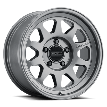 Aluminum Wheels 18x9 MR316 Bolt Pattern 5 On 150 Offset 18 Lip Size 2.56 Gloss Titanium TT Method