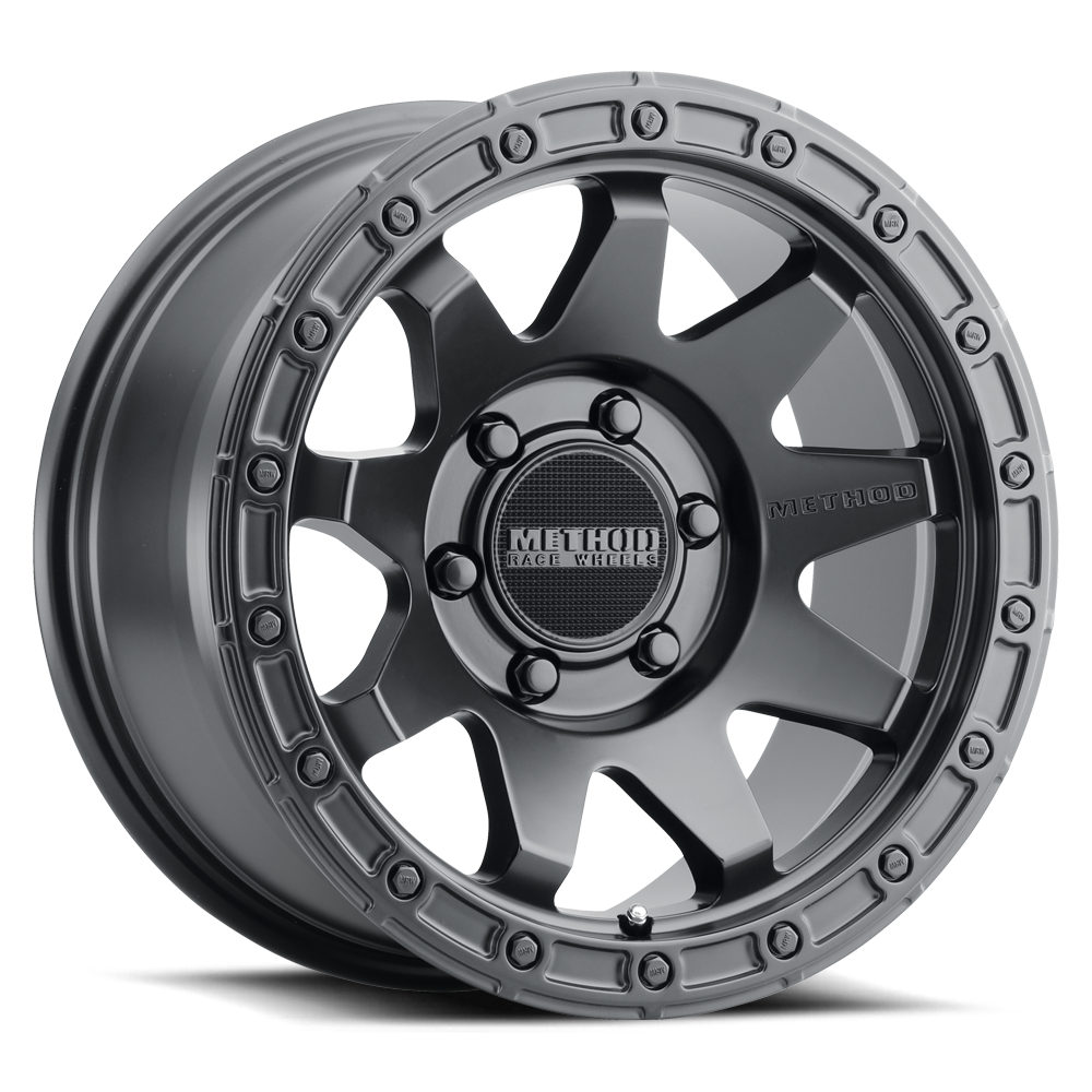 Aluminum Wheels 20x9 MR317 Bolt Pattern 6 On 139.7 Offset 0 Lip Size 0.83 Matte Black MB Method
