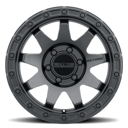 Aluminum Wheels 18x9 MR317 Bolt Pattern 5 On 150 Offset 18 Lip Size 0.83 Matte Black MB Method