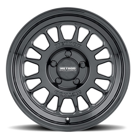Aluminum Wheels 17x8.5 MR318 Bolt Pattern 5 On 127 Offset 0 Lip Size 1.97 Gloss Black GB Method