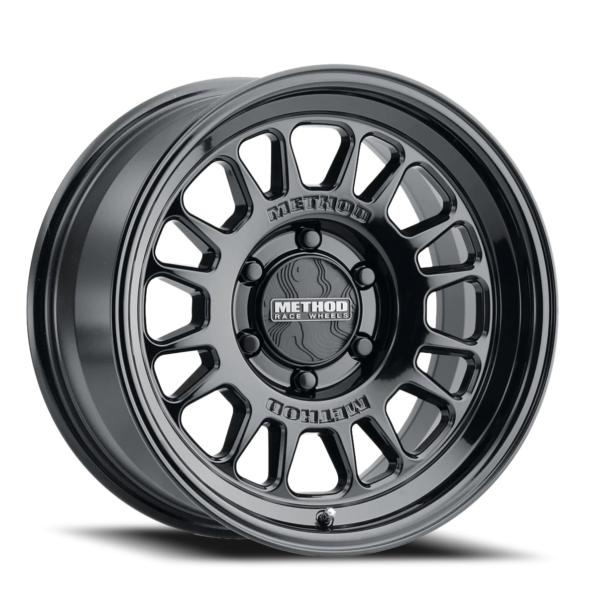Aluminum Wheels 17x8.5 MR318 Bolt Pattern 6 On 139.7 Offset 25 Lip Size 1.42 Gloss Black GB Method