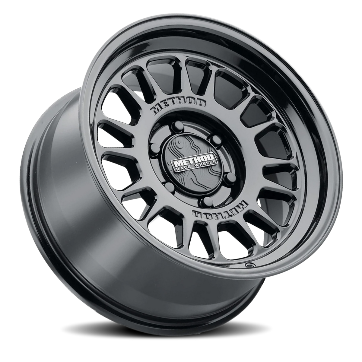 Aluminum Wheels 17x8.5 MR318 Bolt Pattern 6 On 139.7 Offset 25 Lip Size 1.42 Gloss Black GB Method