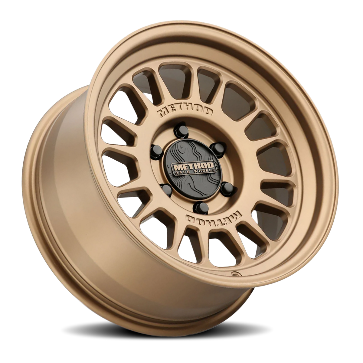 Aluminum Wheels 17x8.5 MR318 Bolt Pattern 6 On 139.7 Offset 0 Lip Size 1.97 Method Bronze BZ Method
