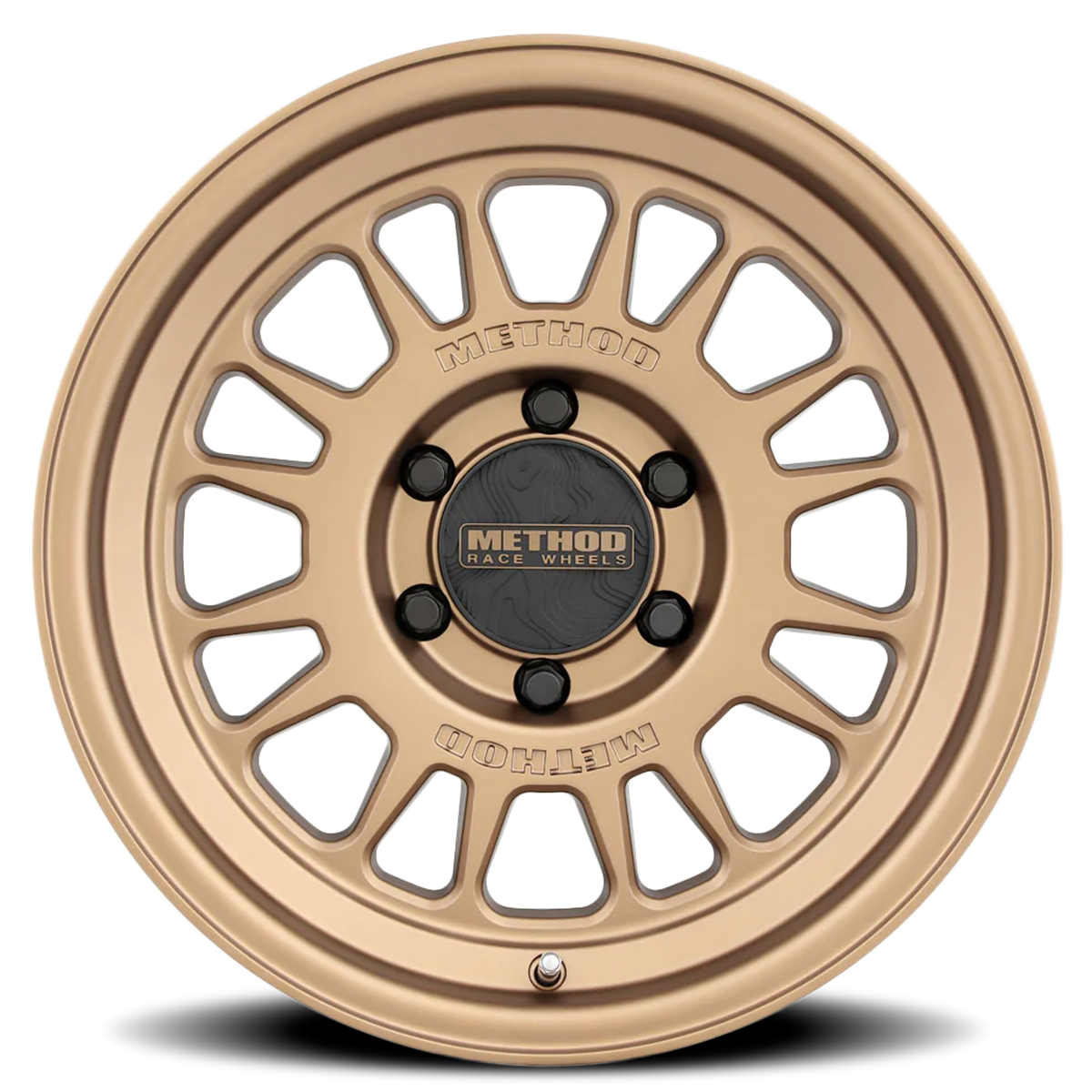 Aluminum Wheels 17x8.5 MR318 Bolt Pattern 6 On 139.7 Offset 0 Lip Size 1.97 Method Bronze BZ Method