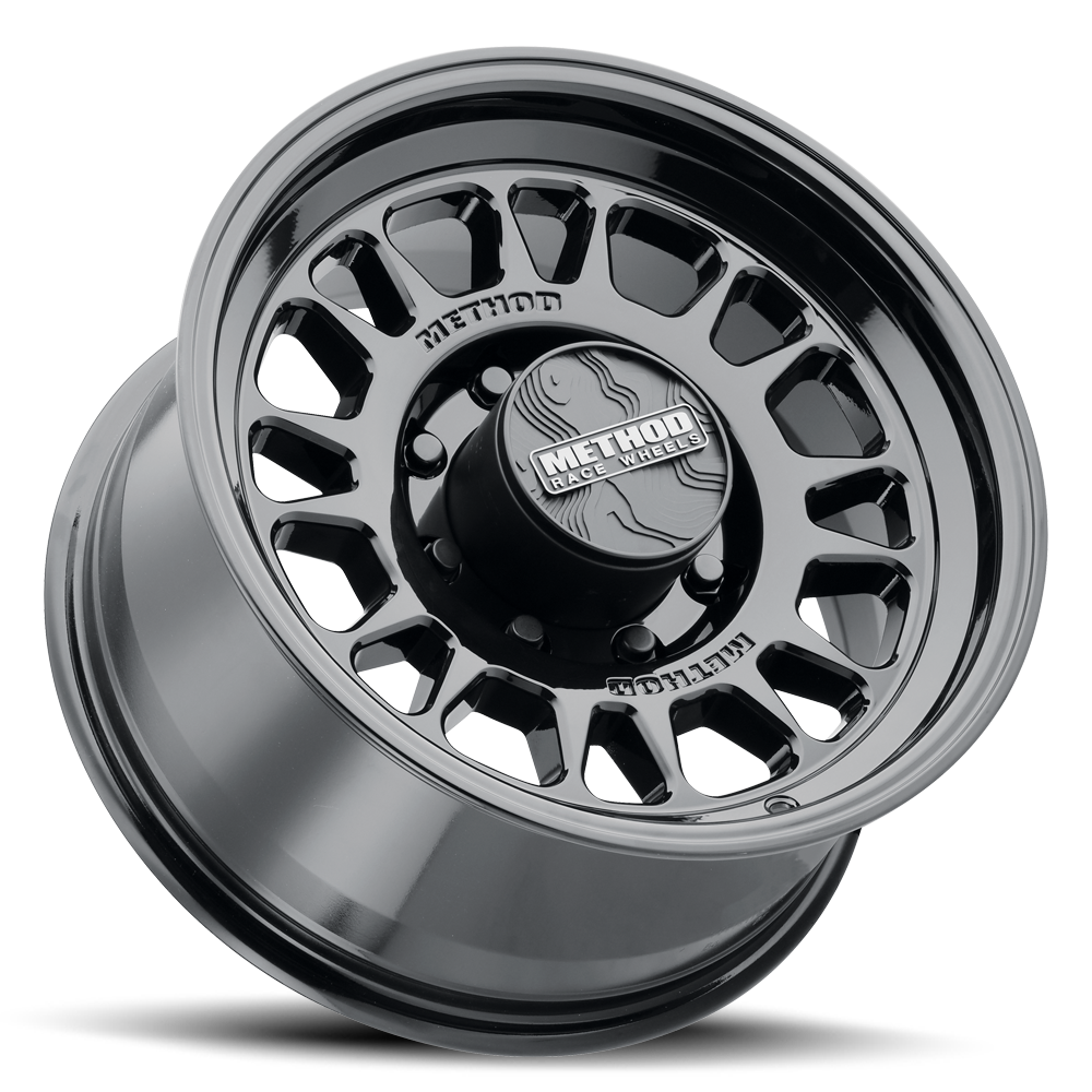 Aluminum Wheels 18x9 MR318 Bolt Pattern 8 On 165.1 Offset 18 Lip Size 1.89 Gloss Black GB Method