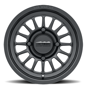 Aluminum Wheels 15x7 MR411 Bead Grip UTV Bolt Pattern 4 On 156 Offset 13 Lip Size 1.85 Matte Black MB Method