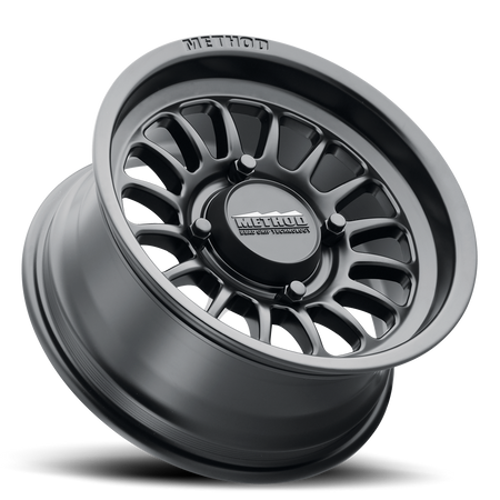 Aluminum Wheels 15x7 MR411 Bead Grip UTV Bolt Pattern 4 On 156 Offset 38 Lip Size 1.57 Matte Black MB Method