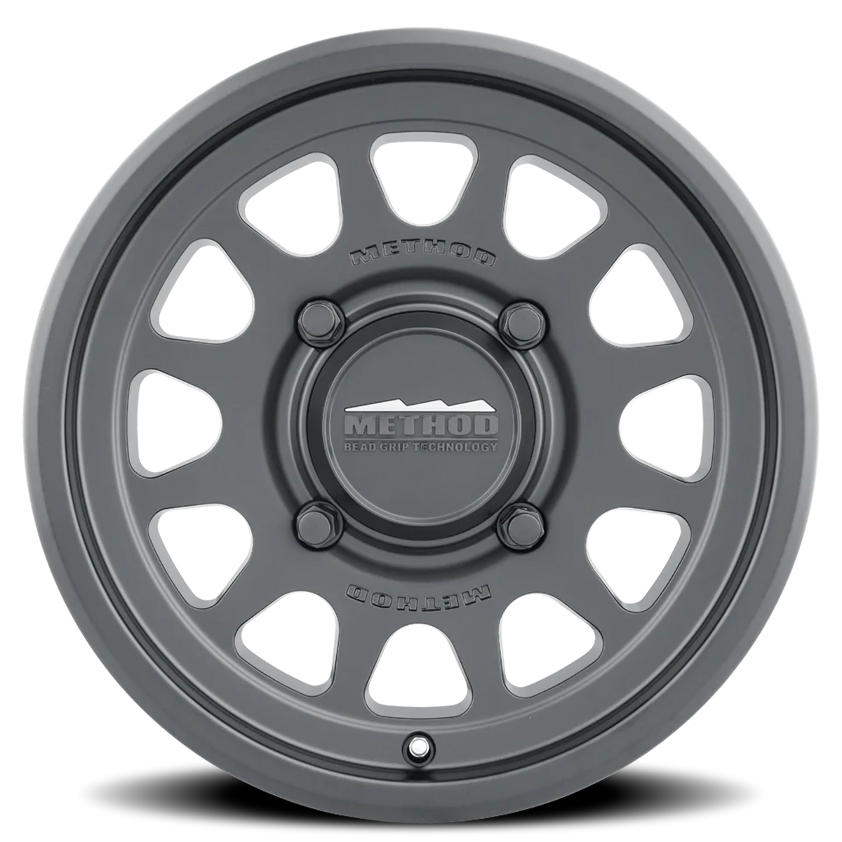 Aluminum Wheels 14x7 MR414 Bead Grip UTV Bolt Pattern 4 On 156 Offset 38 Lip Size 0.79 Matte Black MB Method