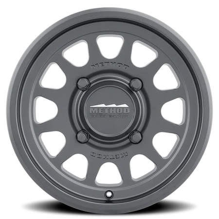 Aluminum Wheels 14x7 MR414 Bead Grip UTV Bolt Pattern 4 On 156 Offset 38 Lip Size 0.79 Matte Black MB Method