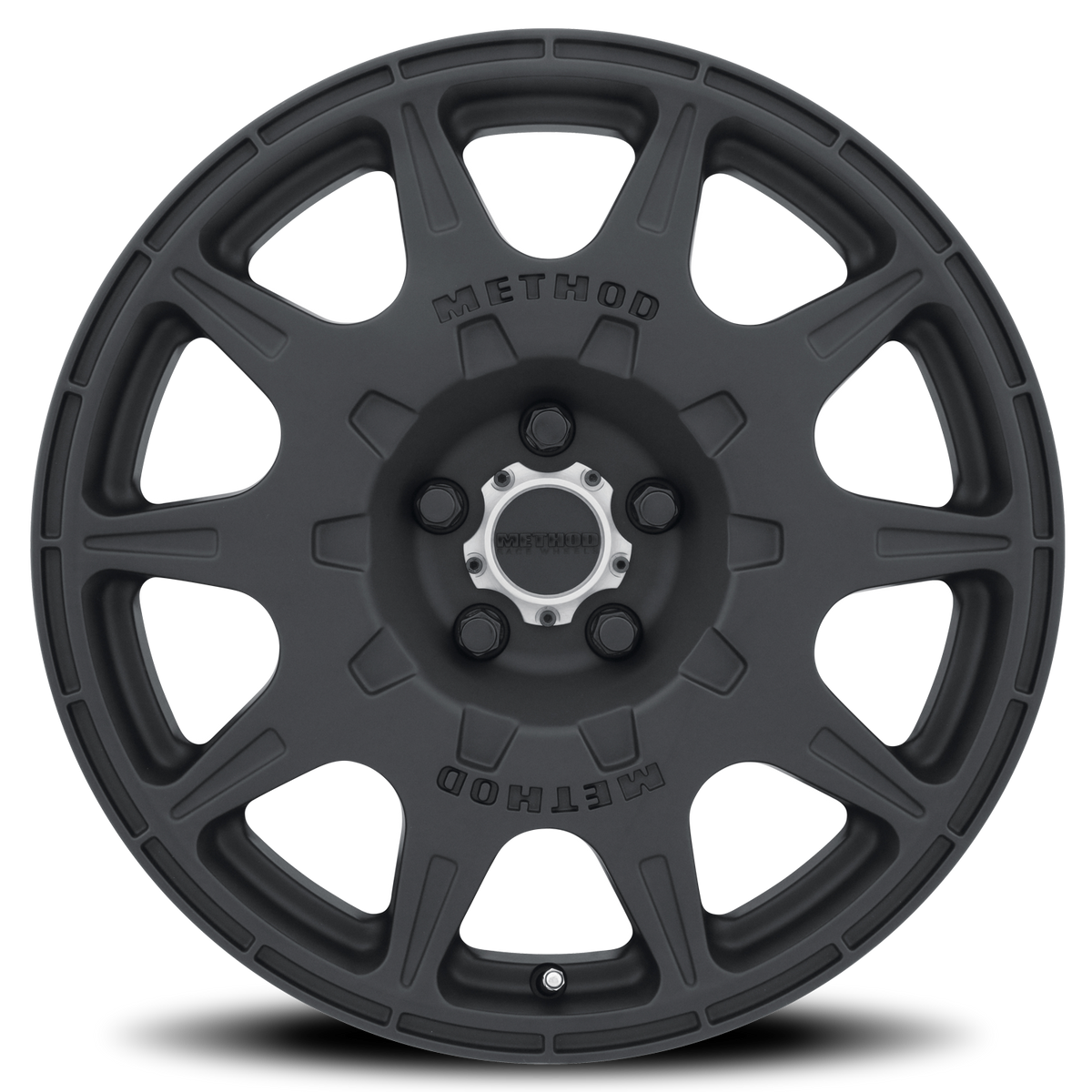 Aluminum Wheels 17x8 Rally MR502 Bolt Pattern 5 On 108 Offset 38 Lip Size 0 Matte Black MB Method