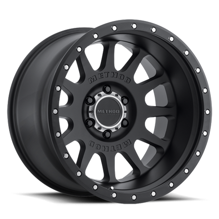 Aluminum Wheels 20x9 NV MR605 Bolt Pattern 6 On 135 Offset -12 Lip Size 1.85 Matte Black MB Method