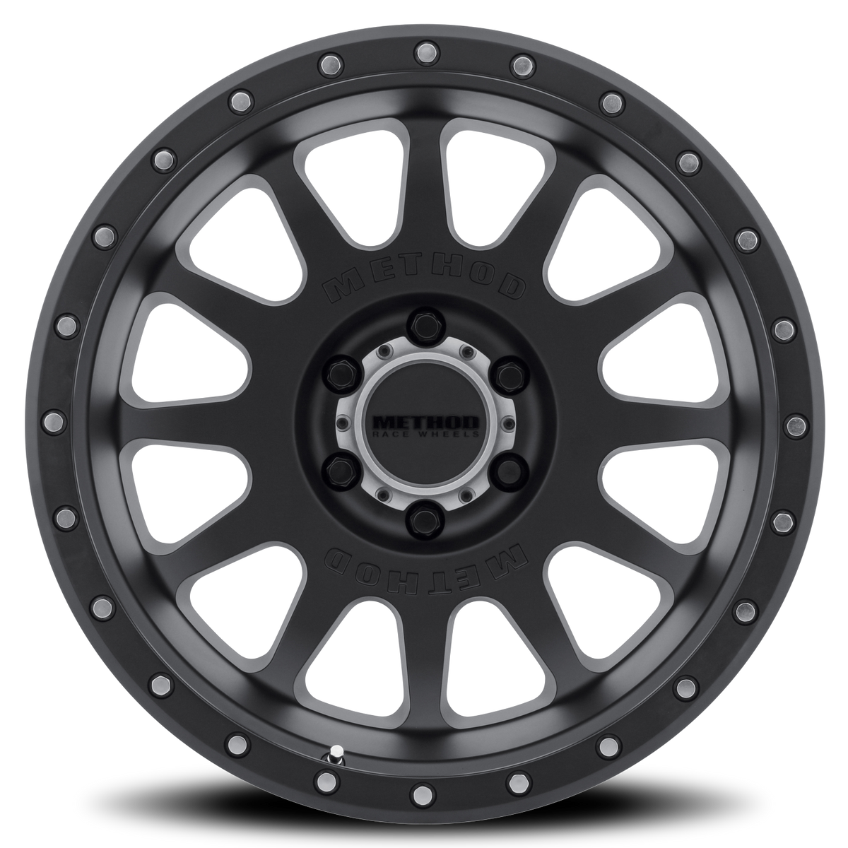Aluminum Wheels 20x9 NV MR605 Bolt Pattern 6 On 135 Offset -12 Lip Size 1.85 Matte Black MB Method