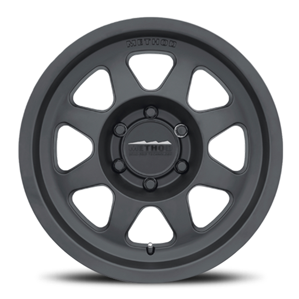 Aluminum Wheels 18x9 Bead Grip MR701 Bolt Pattern 6 On 135 Offset 18 Lip Size 1.81 Matte Black MB Method