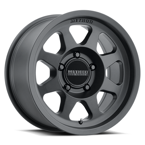 Aluminum Wheels 18x9 Bead Grip MR701 Bolt Pattern 5 On 150 Offset 25 Lip Size 1.81 Matte Black MB Method