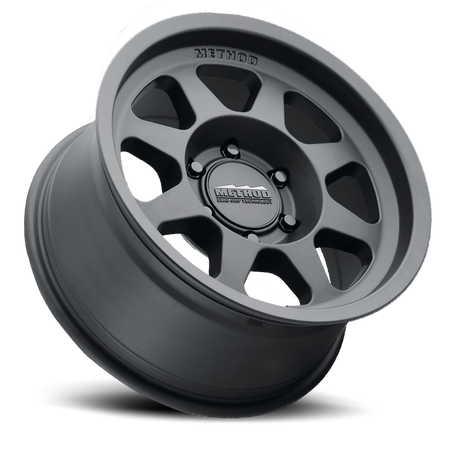 Aluminum Wheels 18x9 Bead Grip MR701 Bolt Pattern 5 On 150 Offset 25 Lip Size 1.81 Matte Black MB Method