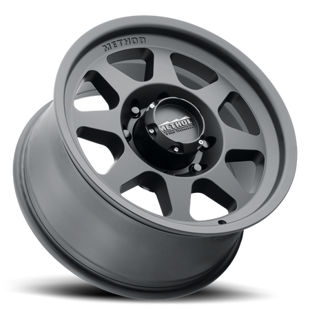 Aluminum Wheels 18x9 HD Bead Grip MR701 Bolt Pattern 8 On 180 Offset 18 Lip Size 1.81 Matte Black MB Method