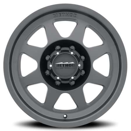 Aluminum Wheels 18x9 HD Bead Grip MR701 Bolt Pattern 8 On 180 Offset 18 Lip Size 1.81 Matte Black MB Method