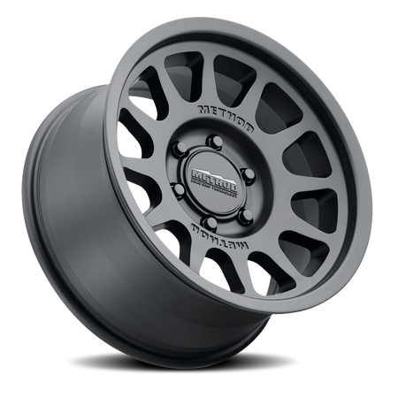 Aluminum Wheels 17x8.5 Bead Grip MR703 Bolt Pattern 6 On 135 Offset 0 Lip Size 1.18 Matte Black MB Method
