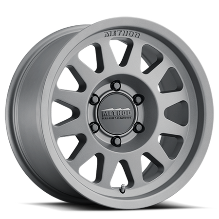 Aluminum Wheels 17x8.5 Bead Grip MR703 Bolt Pattern 6 On 135 Offset 0 Lip Size 1.18 Gloss Titanium SL Method