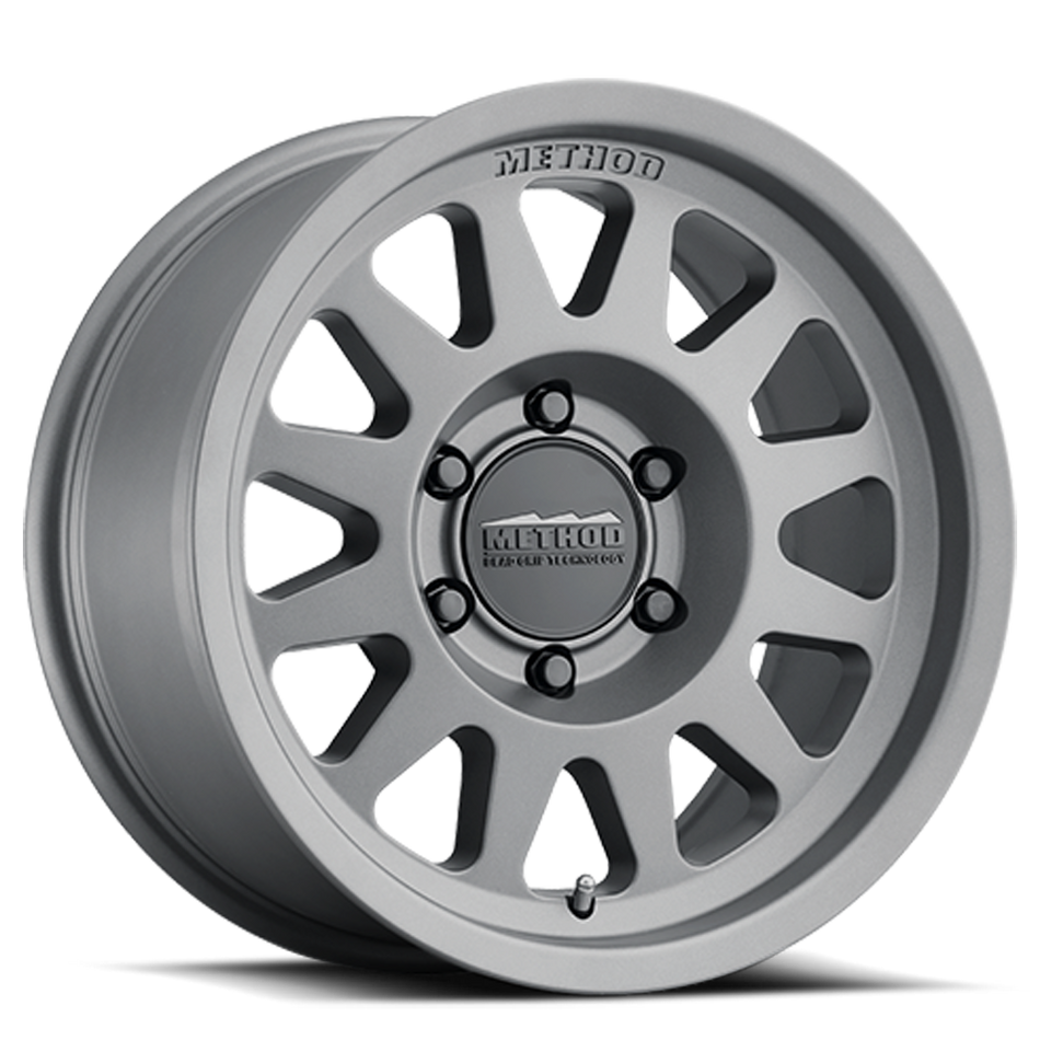 Aluminum Wheels 17x8.5 Bead Grip MR703 Bolt Pattern 6 On 135 Offset 0 Lip Size 1.18 Gloss Titanium SL Method