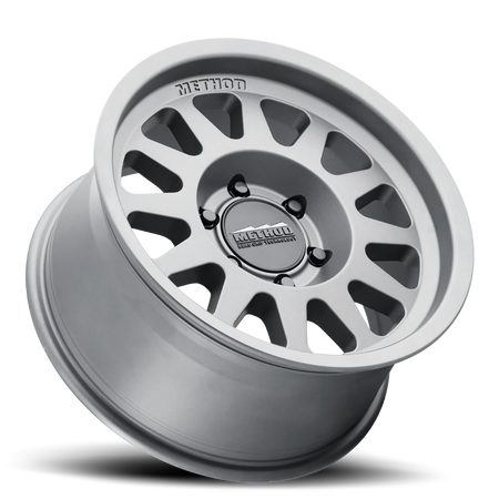 Aluminum Wheels 17x8.5 Bead Grip MR703 Bolt Pattern 6 On 135 Offset 0 Lip Size 1.18 Gloss Titanium SL Method