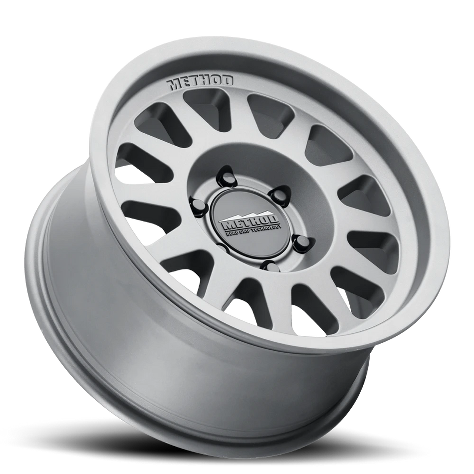 Aluminum Wheels 17x8.5 Bead Grip MR703 Bolt Pattern 6 On 135 Offset 0 Lip Size 1.18 Gloss Titanium SL Method