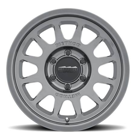 Aluminum Wheels 17x8.5 Bead Grip MR703 Bolt Pattern 6 On 135 Offset 0 Lip Size 1.18 Gloss Titanium SL Method