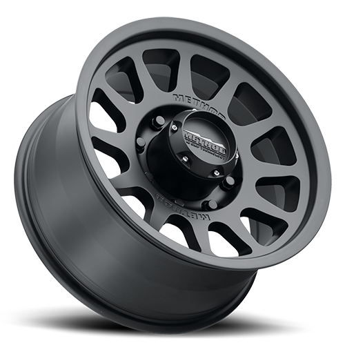 Aluminum Wheels 17x8.5 Bead Grip MR703 Bolt Pattern 8 On 165.1 Offset 0 Lip Size 1.18 Matte Black MB Method