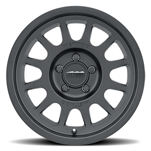 Aluminum Wheels 17x9 Bead Grip MR703 Bolt Pattern 5 On 139.7 Offset -12 Lip Size 1.18 Matte Black MB Method