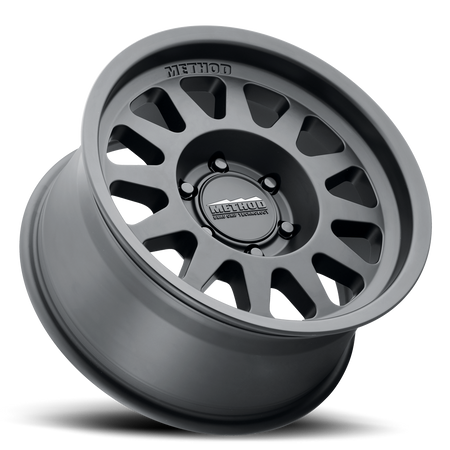 Aluminum Wheels 17x8.5 Bead Grip MR704 Bolt Pattern 8 On 170 Offset 0 Lip Size 1.81 Matte Black MB Method
