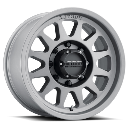 Aluminum Wheels 17x9 Bead Grip MR704 Bolt Pattern 8 On 165.1 Offset 18 Lip Size 1.77 Titanium SL Method