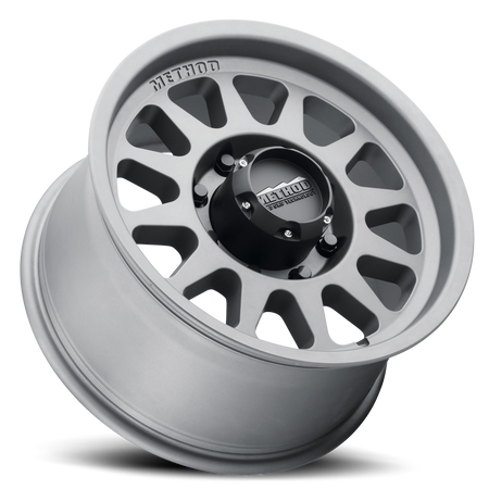Aluminum Wheels 17x9 Bead Grip MR704 Bolt Pattern 8 On 165.1 Offset 18 Lip Size 1.77 Titanium SL Method