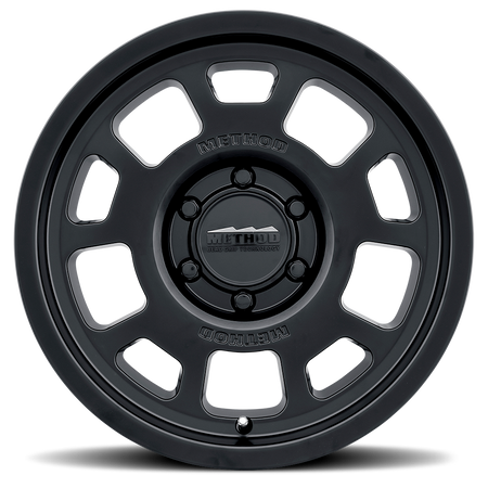 Aluminum Wheels 17x8.5 Bead Grip MR705 Bolt Pattern 6 On 139.7 Offset 35 Lip Size 1.22 Matte Black MB Method