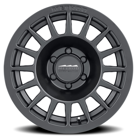 Aluminum Wheels 17x7.5 Bead Grip MR707 Bolt Pattern 6 On 130 Offset 50 Lip Size 0 Matte Black MB Method