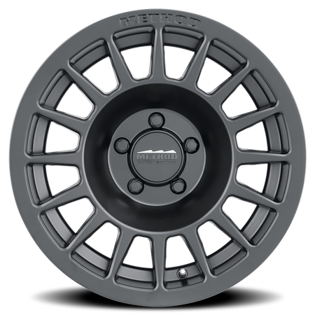 Aluminum Wheels 17x8.5 Bead Grip MR707 Bolt Pattern 5 On 114.3 Offset 38 Lip Size 0 Matte Black MB Method